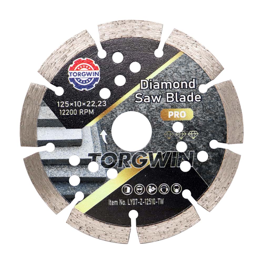 Diamond Segmen 125mm Segmen Kanggo Nglereni Marger
