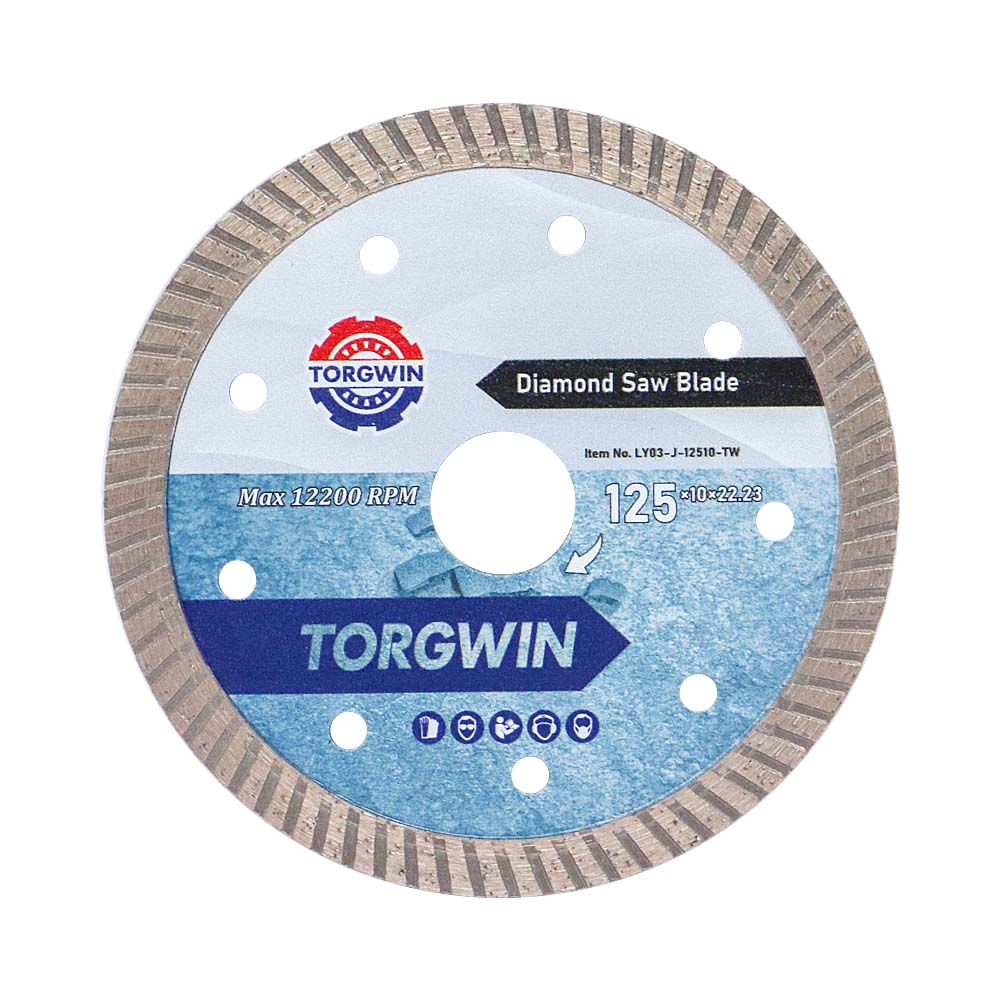 Turbo turbo 125mm saw blade for cut
