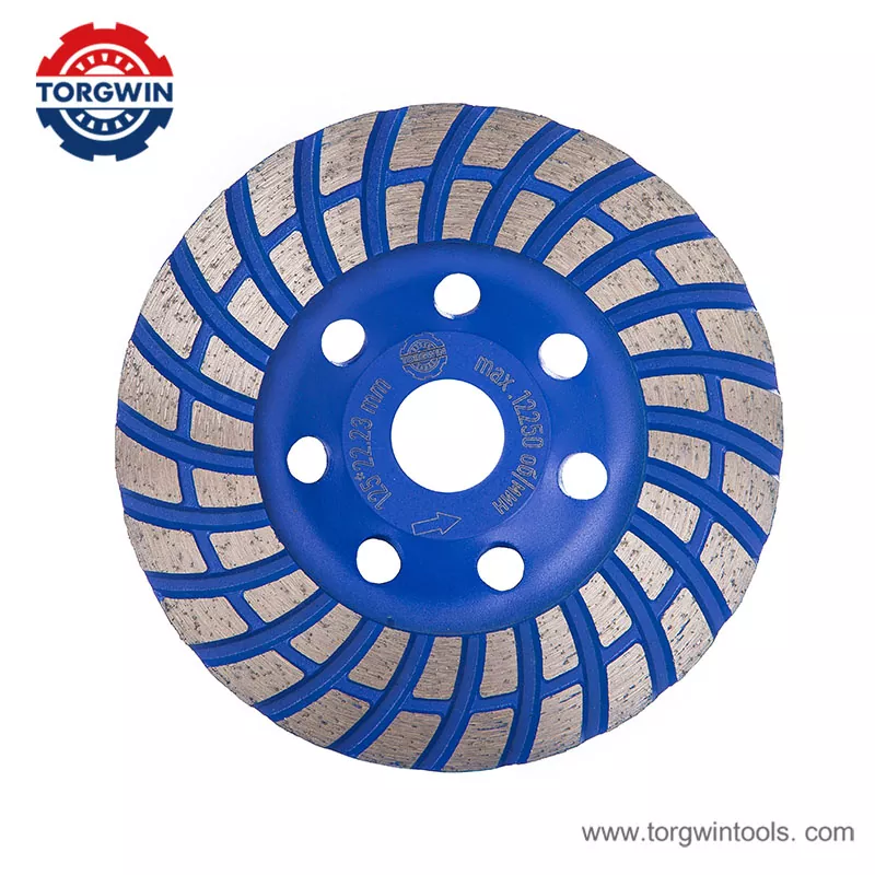 Frekuensi Dhuwur Welding Grinding Wheel Kanthi Double Row Turbo Untu 125mm