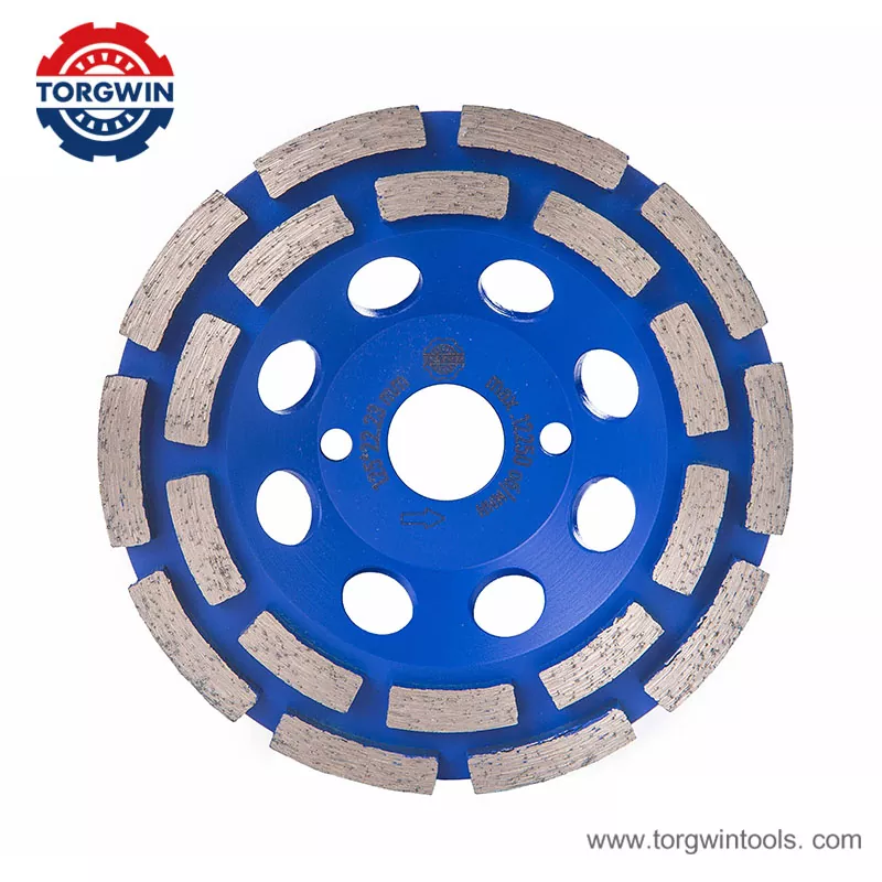 Dhuwur-Grade Grinding Wheel Double Row - 100mm