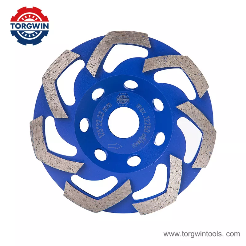 Dhuwur-Grade Grinding Wheel L-Shape Toothed