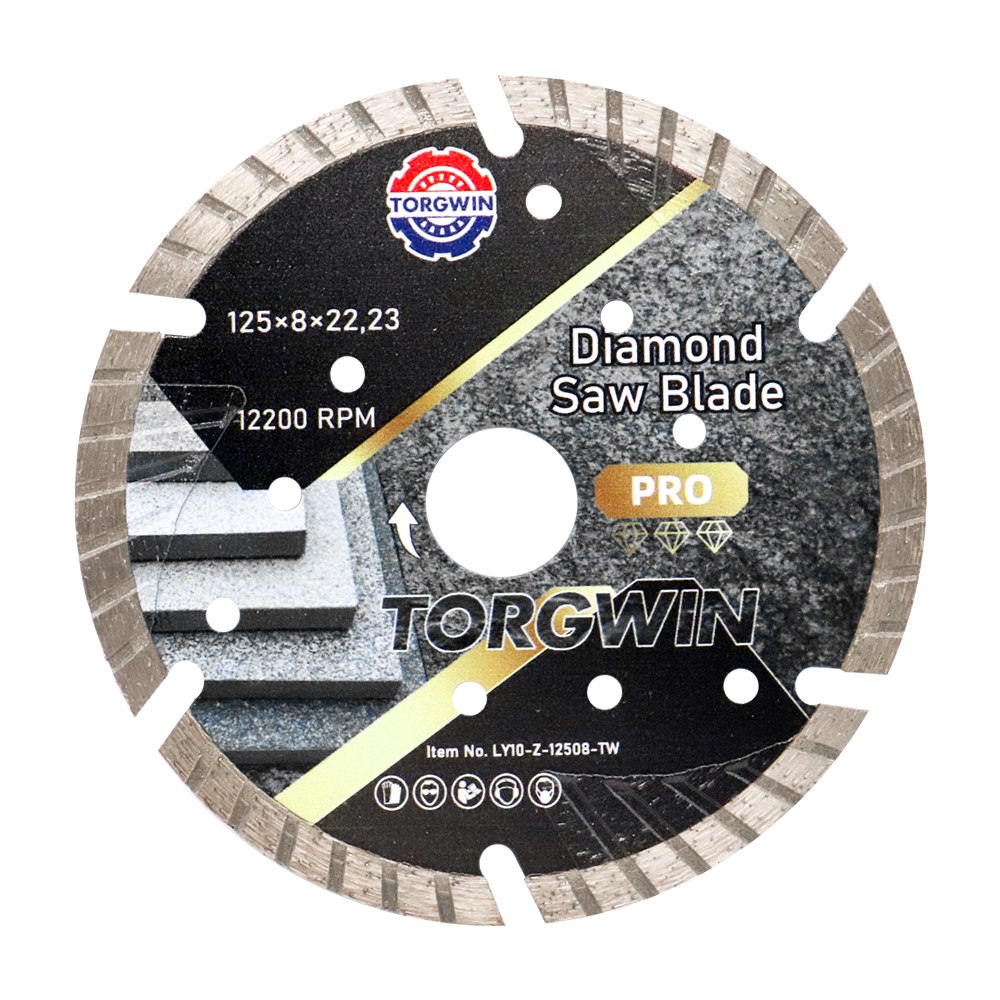 Diamond Segmen Sawijining Blade Kanggo Marker Marger