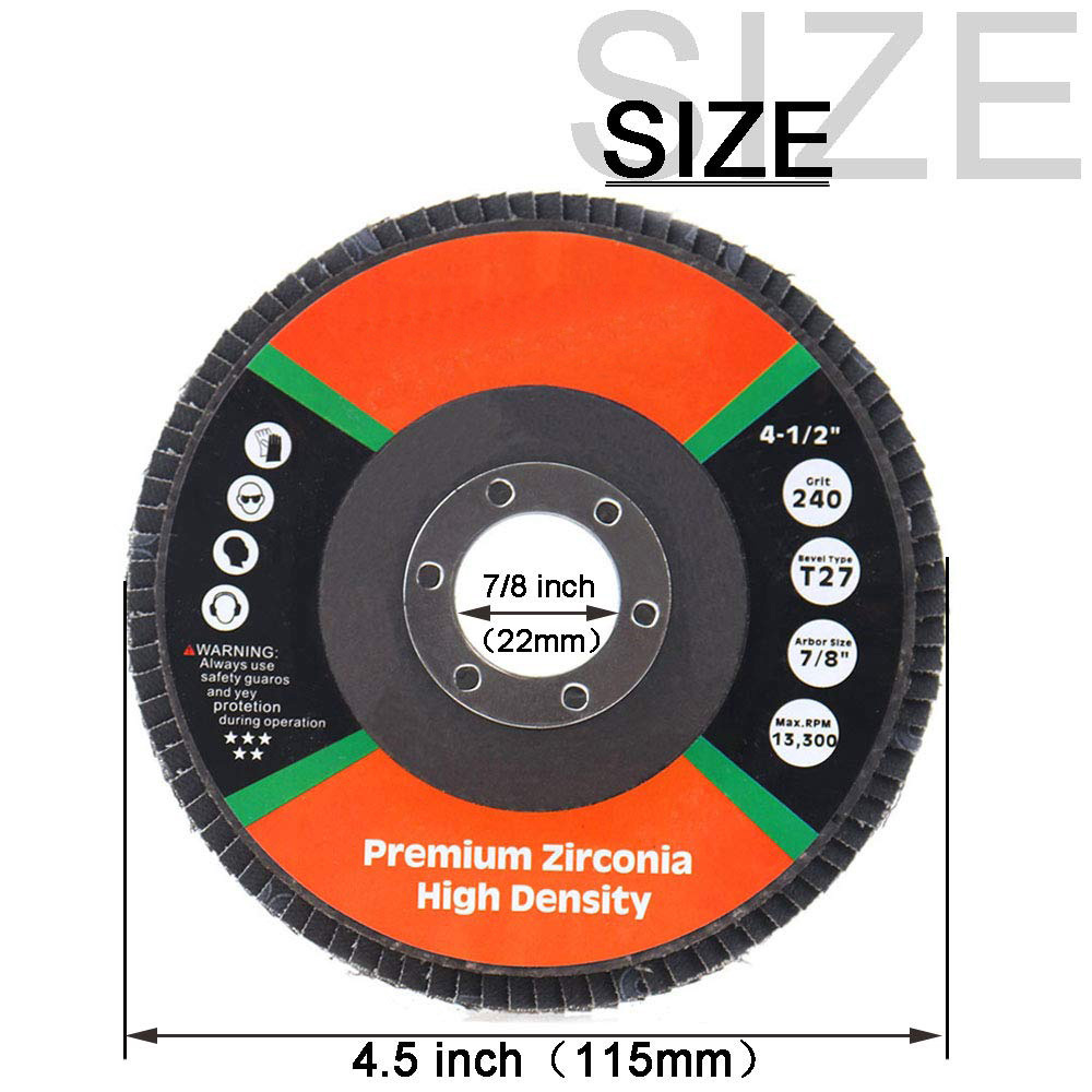 TRGWIN 4.5 INEL INCH Flap Disc