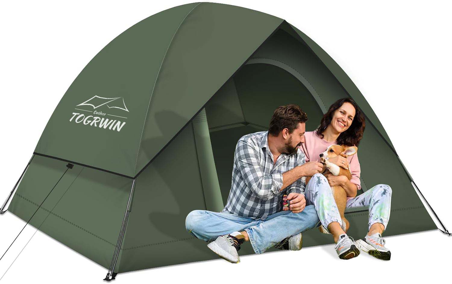Tenda tarkwin kanggo camping 3-4 wong